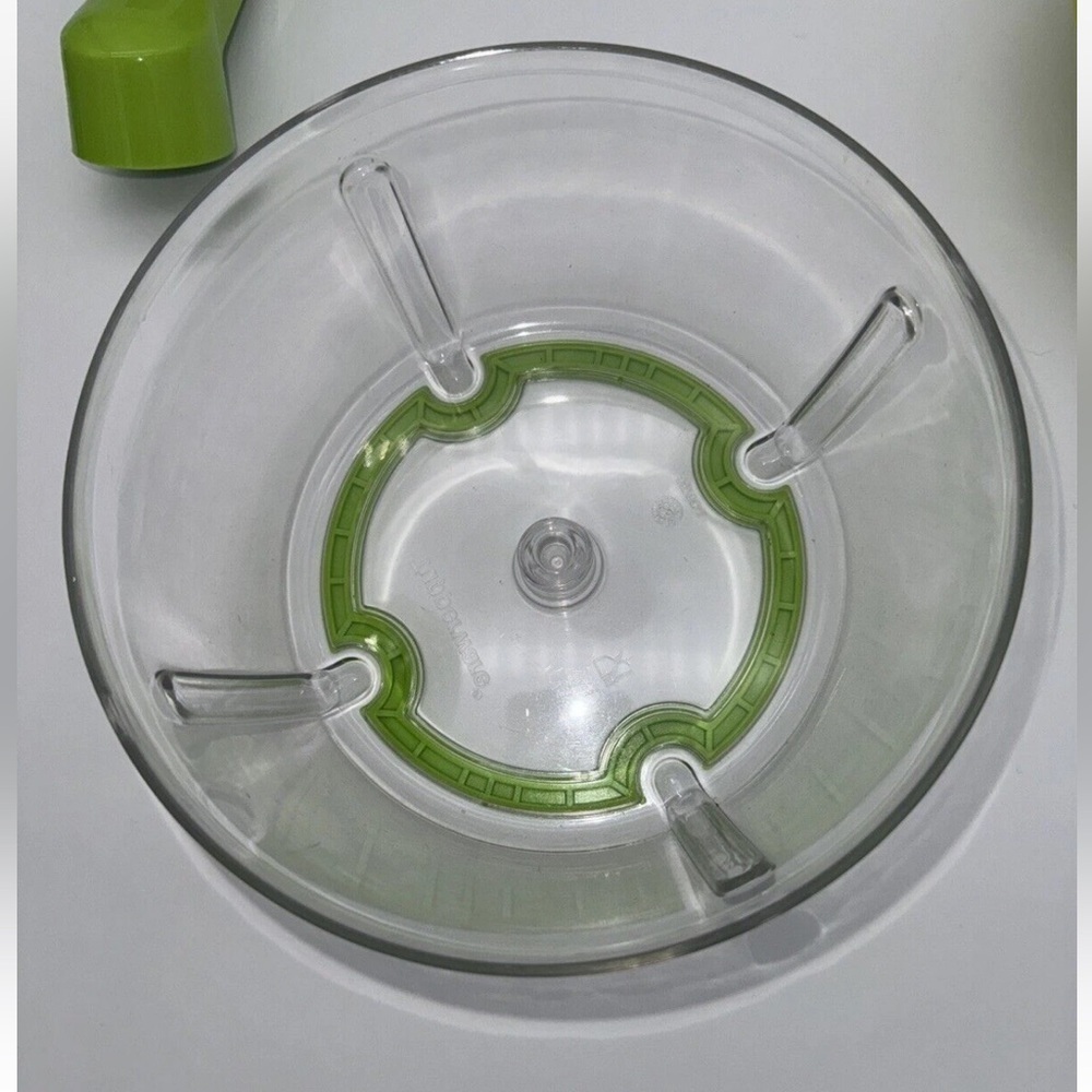 Tupperware Quick Chef Pro System Manual Travel Food Processor Chopper green - Picture 9 of 11